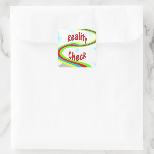 Reality Check - sticker (Tas)