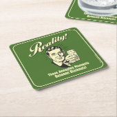 Reality: Moments Between Blackouts Kartonnen Onderzetters (Schuin)