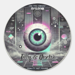 👁️ "Reality Not Found" Weirdcore Sticker 👁️