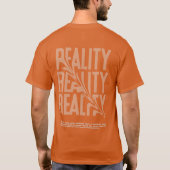Reality Olivia Basic Donkere T-Shirt (Achterkant)