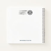 Reality patch mislukt - Glitched Typography Notitieboek (Achterkant)