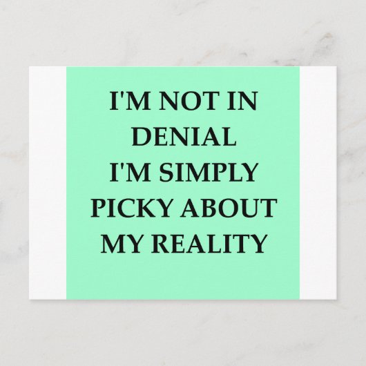 REALITY.png Briefkaart (Voorkant)