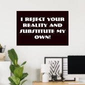 Reality Poster (Thuiskantoor)