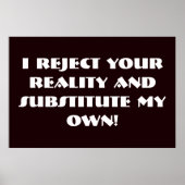 Reality Poster (Voorkant)