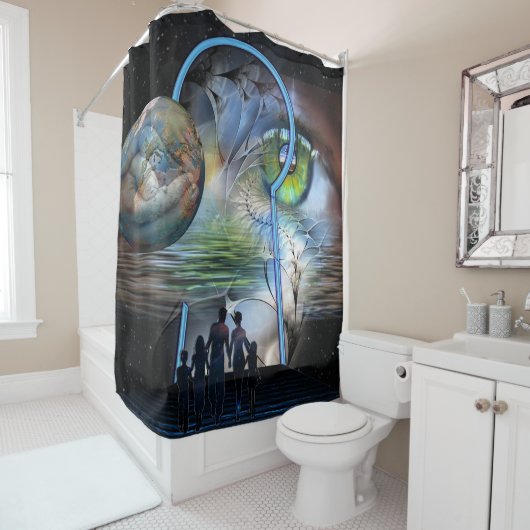 Reality Shifters Douchegordijn (In situ)