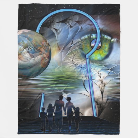 Reality Shifters Fleece Deken (Voorkant)