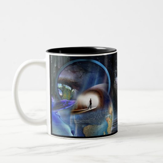 Reality Shifters Tweekleurige Koffiemok (Links)