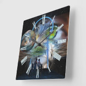 Reality Shifters Vierkante Klok (Hoek)