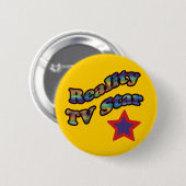 reality-tv ster ronde button 5,7 cm (Voorkant /achterkant)