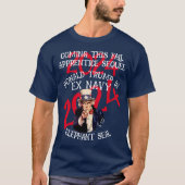 REALITY TV TRUMP IN EX NAVY OLIFANT SEAL T-SHIRT (Voorkant)