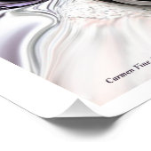 "Reality vs Departure", glanzend Poster (Hoek)