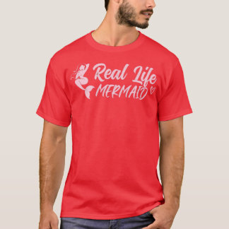 Realleven zeemeermin in vermomming 5 t-shirt