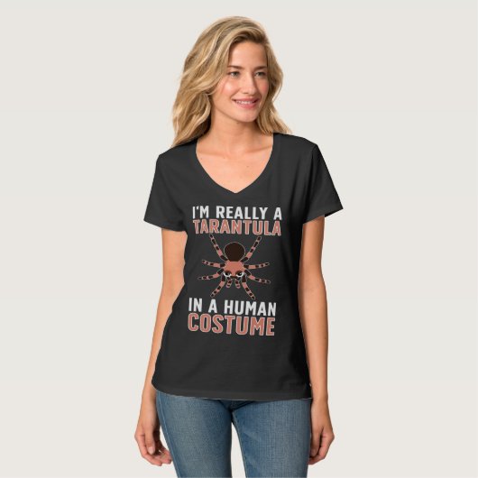 Really A Tarantula Owner Tarantula Tarantula Mom T-shirt (Voorkant volledig)