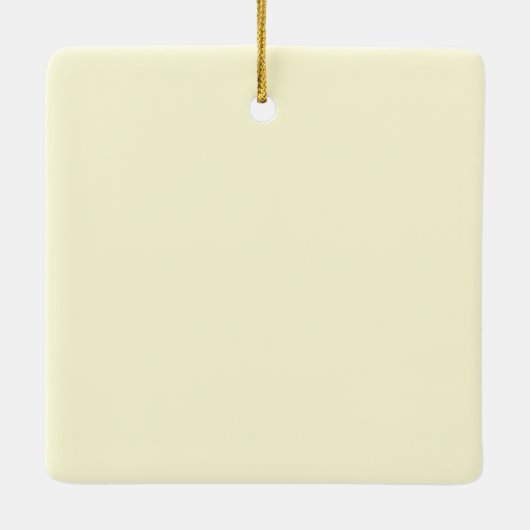 Really Happy Face Keramisch Ornament (Achterkant)