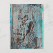 Really Mother a Vacuum Cleaning Collage Briefkaart (Voorkant)