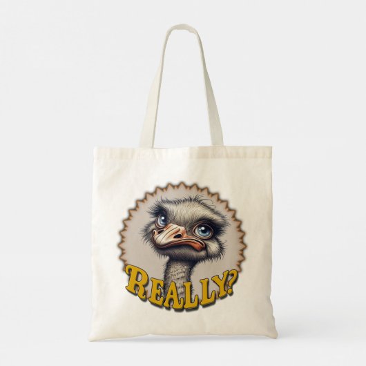 Really? Ostrich - Tote Bag (Achterkant)