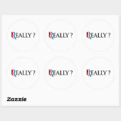 REALLY ROMNEY -.png Ronde Sticker (Vel)