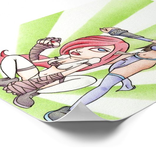 Realm & Aiko Poster (Hoek)