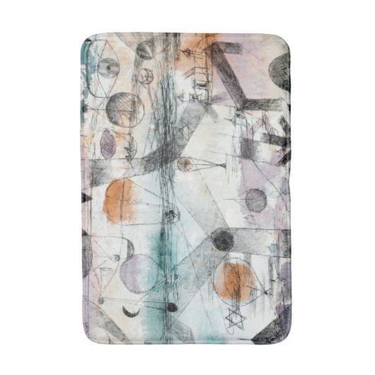 Realm of Air Paul Klee Abstract Expressionist Badmat (Voorkant Verticaal)