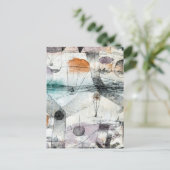 Realm of Air Paul Klee Abstract Expressionist Briefkaart (Staand voorkant)