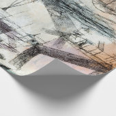 Realm of Air Paul Klee Abstract Expressionist Cadeaupapier (Hoek)