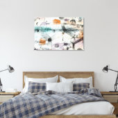 Realm of Air Paul Klee Abstract Expressionist Canvas Afdruk (Insitu (Slaapkamer))