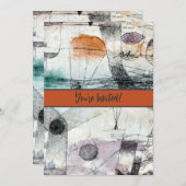 Realm of Air Paul Klee Abstract Expressionist Kaart (Voorkant / Achterkant)