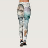 Realm of Air Paul Klee Abstract Expressionist Leggings (Achterkant)