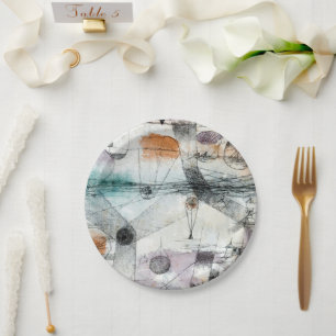 Realm of Air Paul Klee Abstract Expressionist Papieren Bordje