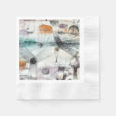 Realm of Air Paul Klee Abstract Expressionist Servet (Voorkant)