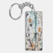Realm of Air Paul Klee Abstract Expressionist Sleutelhanger (Voorkant Links)