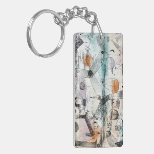 Realm of Air Paul Klee Abstract Expressionist Sleutelhanger (Voorkant Links)