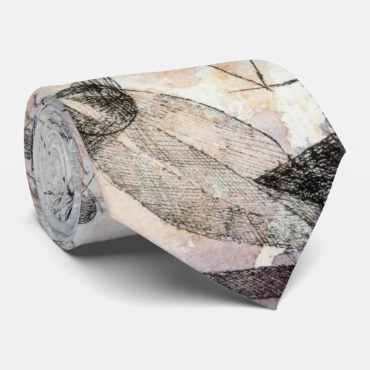 Realm of Air Paul Klee Abstract Expressionist Stropdas (Opgerold)