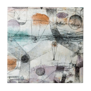 Realm of Air Paul Klee Abstract Expressionist Tegeltje