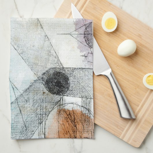 Realm of Air Paul Klee Abstract Expressionist Theedoek (Quarter Fold)