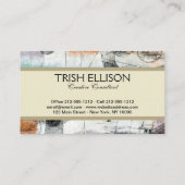 Realm of Air Paul Klee Abstract Expressionist Visitekaartje (Achterkant)