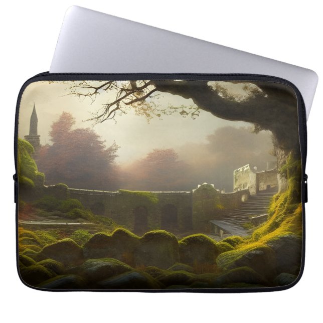 Realm of Autumn Laptop Sleeve (Voorkant)