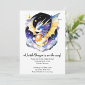 Realm of Dragons: Baby shower Kaart (Staand voorkant)