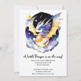 Realm of Dragons: Baby shower Kaart