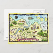 Realm of Good Cheer Map Briefkaart (Voorkant / Achterkant)