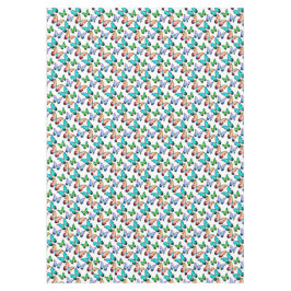 Realm of Morpho Blue Exotic Butterflies Pattern Tafelkleed