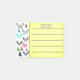Realm of Sea Shells and Butterflies Post-it® Notes