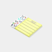 Realm of Sea Shells and Butterflies Post-it® Notes (Schuin)