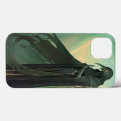 Realm Walkers: Obsidian Warlock fantasy art print Case-Mate iPhone Case (Achterkant (horizontaal))