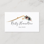 realmakelaardiensleutel voor onroerend goed voeg f visitekaartje (Voorkant)