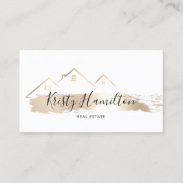 realmakelaardiensleutel voor onroerend goed voeg f visitekaartje