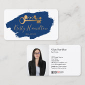 realmakelaartoets voor onroerend goed visitekaartje (Voorkant / Achterkant)