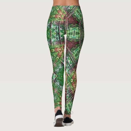 Realme van het Groene Man Leggings (Achterkant)