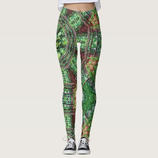 Realme van het Groene Man Leggings