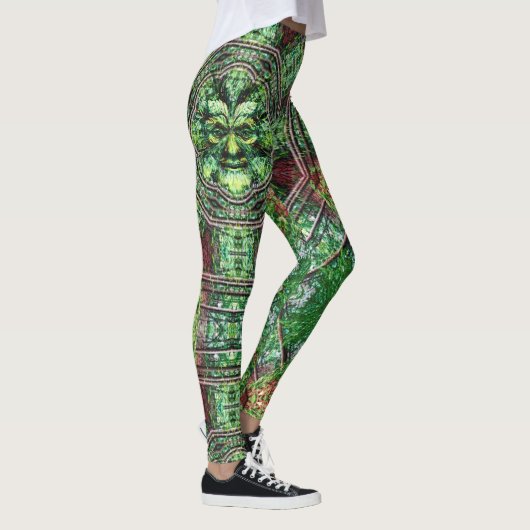 Realme van het Groene Man Leggings (Rechts)